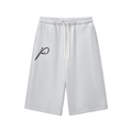 Relaxed Drawstring Three-quarter Sweatpants
