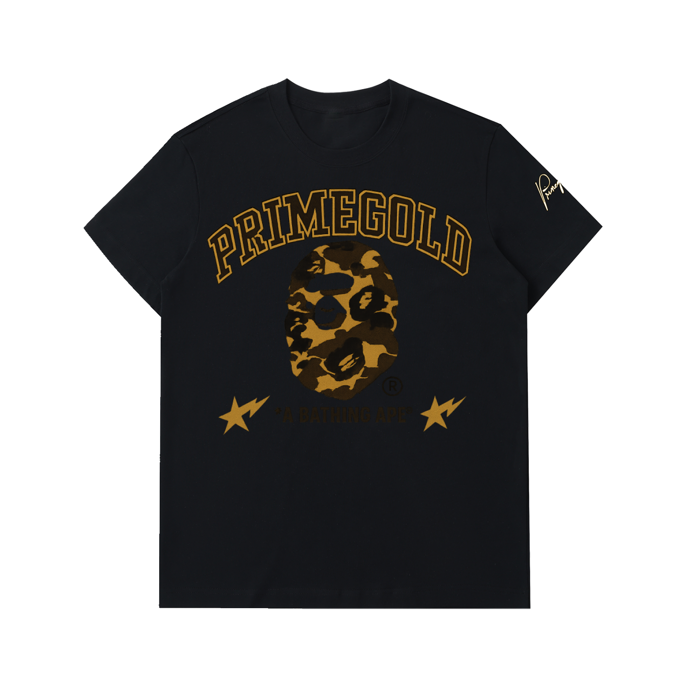 Primegold x Bape Gorilla T-Shirt