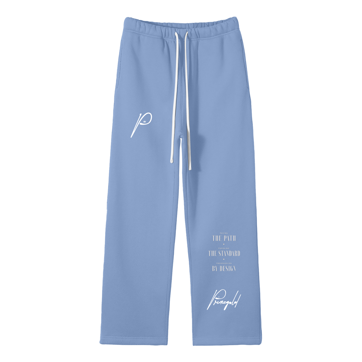 Unisex Solid Color Fleece Straight Leg Pants